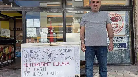 Yozgat'ta Muhtar Çetin'den Kurban Bayramı'nda İhtiyaç Sahiplerine Yönelik Dayanışma Kampanyası