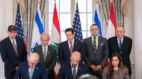 ABD Ara Buluculuğunda İsrail ve Lübnan Arasında Kalıcı Barış Çerçeve Anlaşması İmzalandı