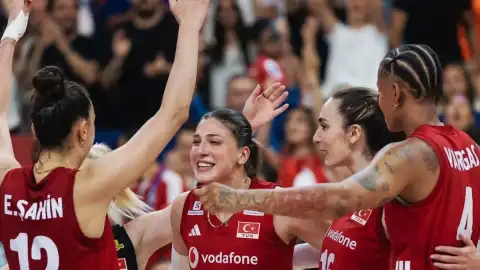 Ankara'da Filenin Sultanları'ndan Almanya Karşısında Galibiyet