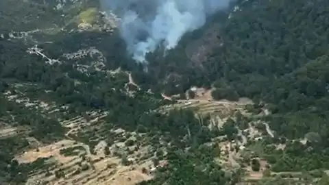 Antalya Kaş'taki Orman Yangını Kontrol Altına Alındı