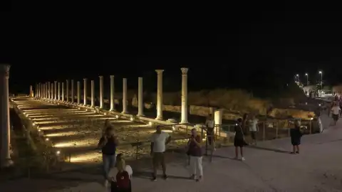 Antalya Side Antik Kenti'nde Gece Müzeciliği Uygulaması ve Genişletilen Ziyaret Rotaları