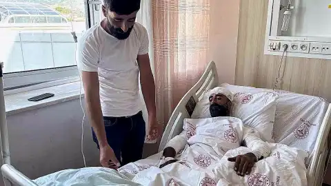 Bingöl'de Mantar Toplarken Ayı Saldırısına Uğrayan Şahıs Hastanede Tedavi Altında