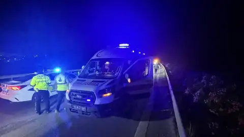 Bursa'da Otoyolda Trafik Kazası: İki Aracın Çarptığı Yaya Yaşamını Yitirdi