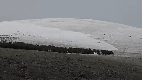 Doğu Anadolu'da Haziran Ayı Başlangıcında Kar Yağışı Etkili Oldu