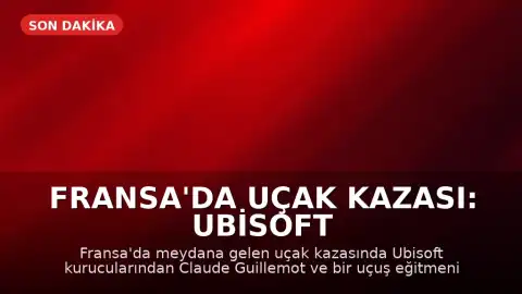 Fransa'da uçak kazası: Ubisoft kurucularından Claude Guillemot hayatını kaybetti