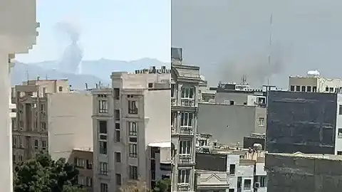 İran ve İsrail Arasındaki Gerilim Tırmanıyor: Tahran'da Patlama Sesleri, Hayfa'ya Füze Saldırısı