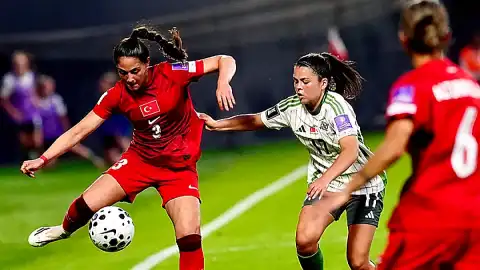 Kadın Milli Futbol Takımı, Kuzey İrlanda'yı 2-1 Mağlup Etti