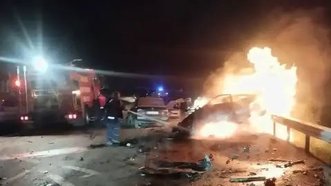 Kayseri-Malatya kara yolunda trafik kazası: 1 ölü, 5 yaralı