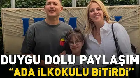Melis İşiten'den Kızı A.'nın İlkokul Mezuniyetiyle İlgili Duygusal Paylaşım