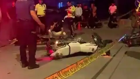Mersin Tarsus'ta Motosikletlerin Çarpışması Sonucu 1 Kişi Hayatını Kaybetti