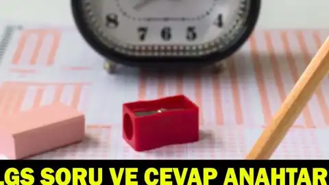 Milli Eğitim Bakanlığı 2026 LGS Soru Kitapçıkları ve Cevap Anahtarını Paylaştı