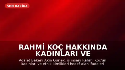 Rahmi Koç Hakkında Kadınları ve Etnik Kimlikleri Hedef Alan İfadeler Nedeniyle Soruşturma Başlatıldı