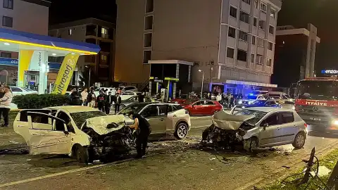 Samsun'da Trafik Kazası: 5 Yaralı