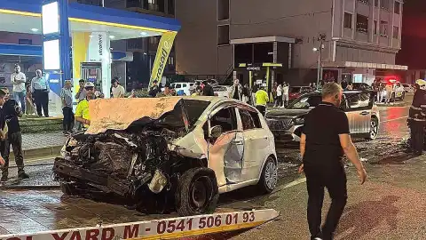 Samsun'da Zincirleme Kaza: 5 Yaralı