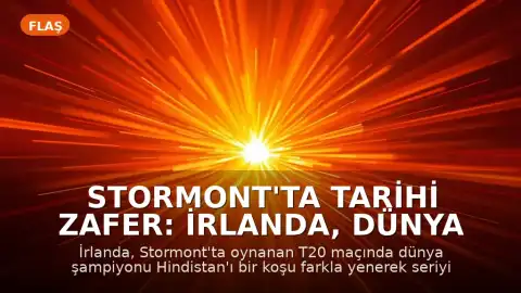 Stormont'ta Tarihi Zafer: İrlanda, Dünya Şampiyonu Hindistan'ı Mağlup Ederek Seriyi Kazandı