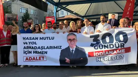 Bayrampaşa Belediye Başkanı H.M.'nin Tutukluluğunun 300. Gününde Adalet Yürüyüşü Düzenlendi