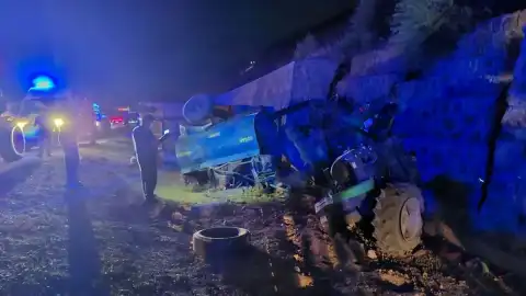 Bingöl'de traktör devrildi: 1 kişi yaşamını yitirdi