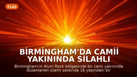 Birmingham'da Camii Yakınında Silahlı Saldırı: 16 Yaşındaki Genç Ağır Yaralandı