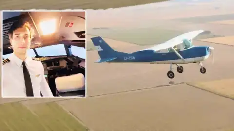 Eğitim Uçuşu Sırasında Pilot Uçağın Kapısını Açarak Havada İntihar Etti