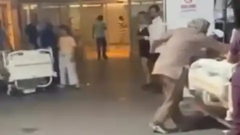 Kocaeli Başiskele'de Hastane Yoğun Bakım Ünitesinde Yangın Çıktı