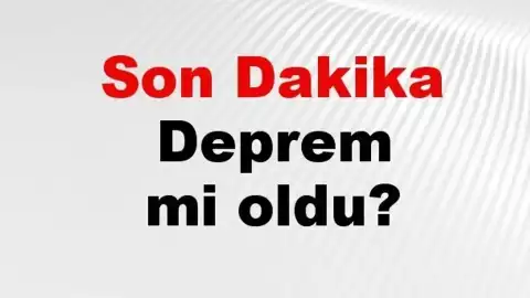 Muğla Datça'da 3.7 Büyüklüğünde Deprem Meydana Geldi