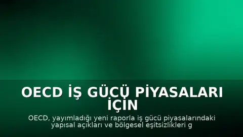 OECD İş Gücü Piyasaları İçin Kırılganlık Uyarısında Bulundu