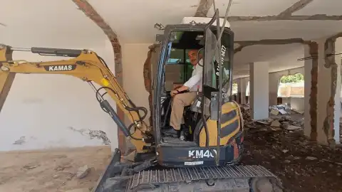 Silopi Dicle Mahallesi'nde Selahaddin Eyyubi Kur’an Kursu ve Taziye Evi Projesi Başlatıldı