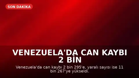 Venezuela'da Can Kaybı 2 Bin 295'e Ulaştı: 7 Günlük Ulusal Yas İlan Edildi