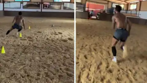 40 Yaşındaki Sergio Ramos Antrenman Görüntülerini Paylaştı