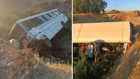 Cezayir'de Yolcu Otobüsü Şarampole Devrildi: 6 Kişi Hayatını Kaybetti, 22 Kişi Yaralandı