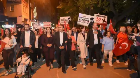 Kastamonu'da 30 Ağustos Zafer Bayramı ve Atatürk'ün Kastamonu'ya Gelişi Coşkuyla Kutlandı