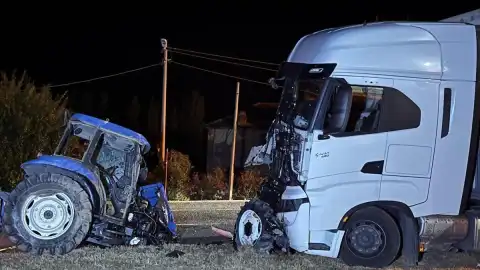 Uşak'ta Trafik Kazası: 1 Ölü, 1 Yaralı