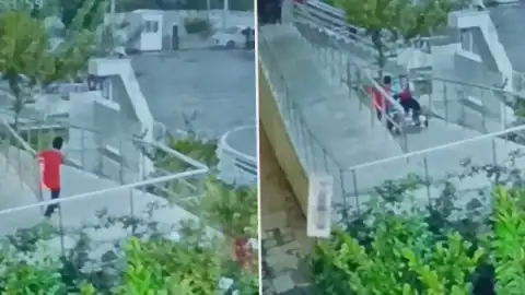 Adıyaman'da Yağmurda Arkadaşının Yardımına Koşan Öğrenci Duygusal Anlar Yaşattı