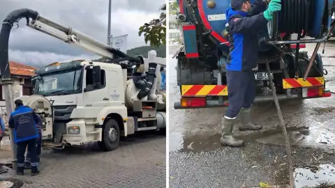 Muğla'da Sağanak Yağış Nedeniyle 20 Su Baskını Meydana Geldi