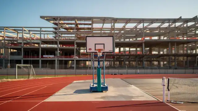 Eskişehir'de Spor Kampüsü İnşaatı Yüzde 60 Tamamlandı