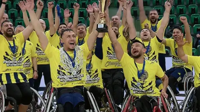 Fenerbahçe İstanbul Jet, Tekerlekli Sandalye Basketbol Avrupa Kupası 1'de Şampiyon Oldu