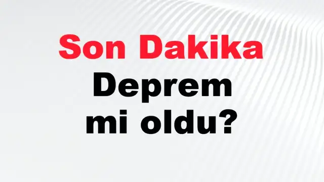 Muğla'da Deprem: Datça'da 3.5 Büyüklüğünde Sarsıntı