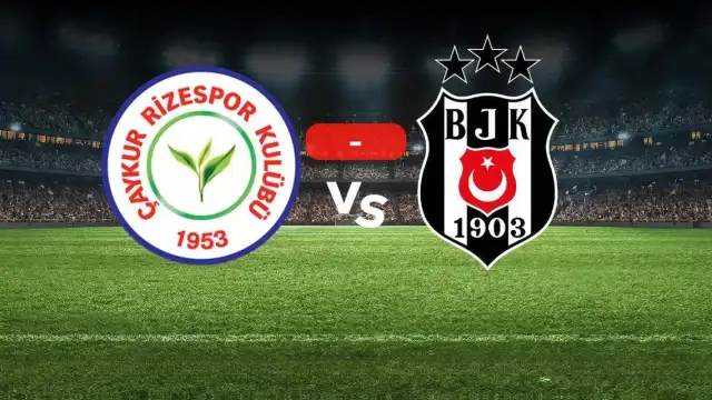 Rizespor Beşiktaş Maçı Devam Ediyor: 0-0