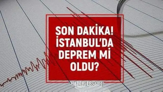 İstanbul'da Sabah Saatlerinde Hafif Sarsıntı Hissedildi