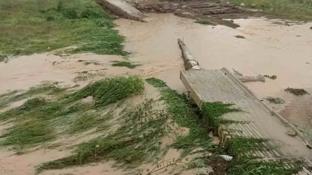 Kayseri'nin Develi İlçesinde Kuvvetli Yağış Sele Neden Oldu