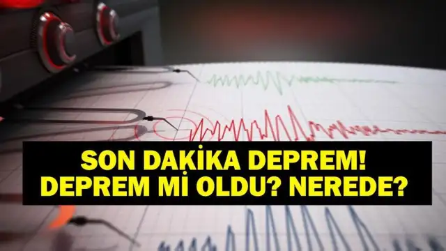 Ege Denizi'nde 2.1 Şiddetinde Deprem Meydana Geldi