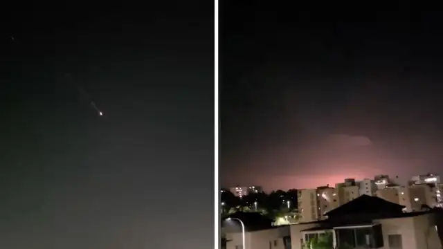 İran'dan İsrail'e Füze Saldırısı: Tel Aviv'e İsabet Eden Füze Kaydedildi