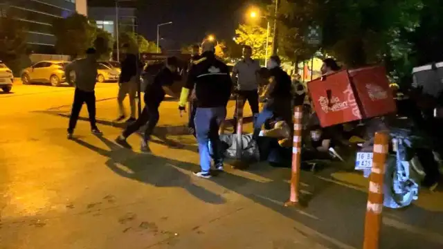 Bursa İnegöl'de Motokuryeler ve İşletme Sahipleri Arasında Kavga: 10 Gözaltı