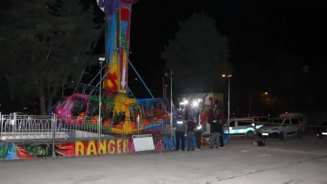 Amasya'da Lunaparkta Eğlence Aracının Çarptığı İşçi Hayatını Kaybetti