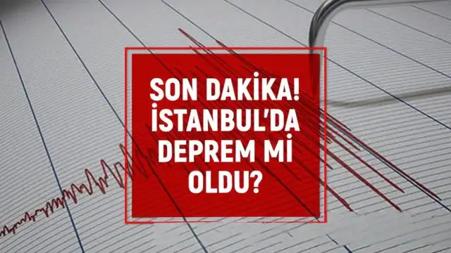 İstanbul'da Sarsıntı İddiaları: Kandilli ve AFAD Verileri Bekleniyor