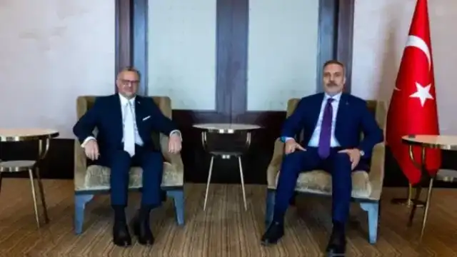 Dışişleri Bakanı Hakan Fidan Kahire'de Massad Boulos ile Bir Araya Geldi