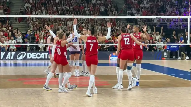 Filenin Sultanları Fransa Karşısında 3-0 Galip Geldi