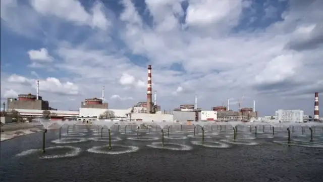 Zaporojye Nükleer Santrali'nde Ulaşım Atölyesi Saldırıya Uğradı