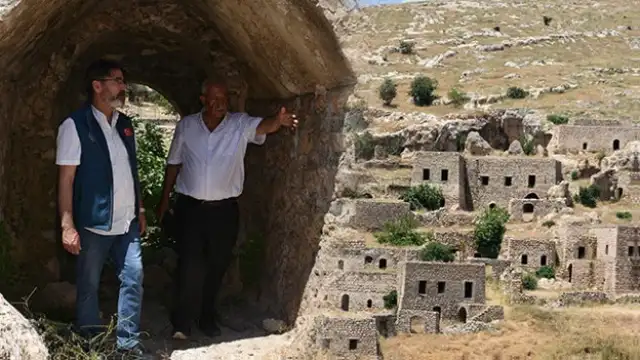 İdil Mağara Köyü'nde Köye Dönüş Süreci: Yurt Dışındaki Aileler Evlerini Onarıyor