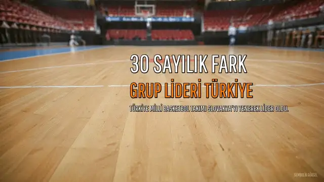 Avrupa 18 Yaş Altı Erkekler Basketbol Şampiyonası: Türkiye, Slovakya'yı 93-63 Mağlup Etti